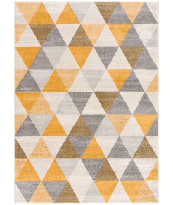 Covor Asi Home Rhombus, 160 x 230cm, Catifea, Multicolor
