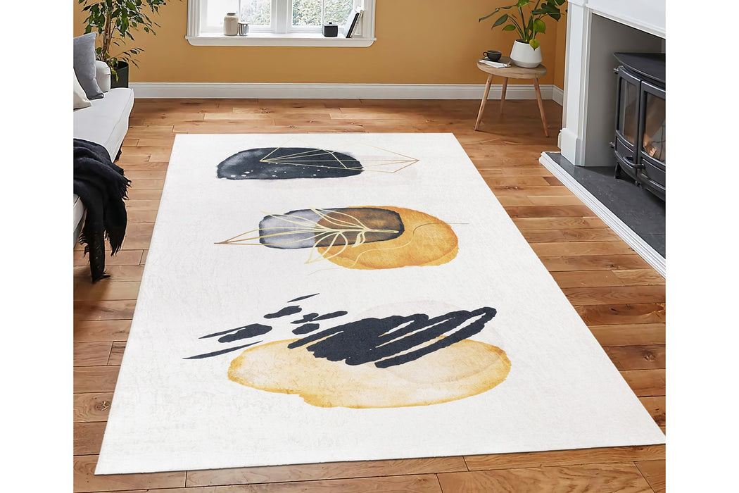 Covor Asi Home Forms, 180 x 290cm, Catifea, Multicolor
