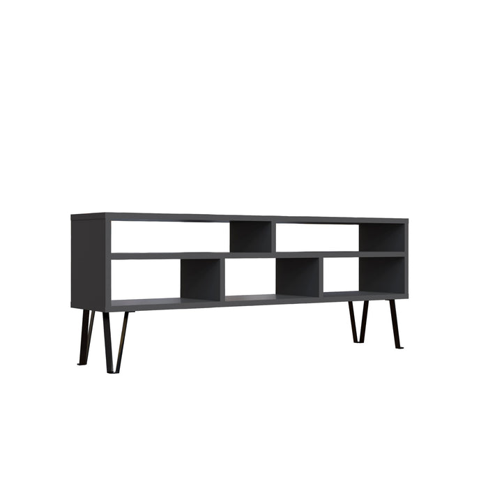 Comoda TV Asi Home Ebuda, 120 cm x 47 cm x 25 cm, Antracit