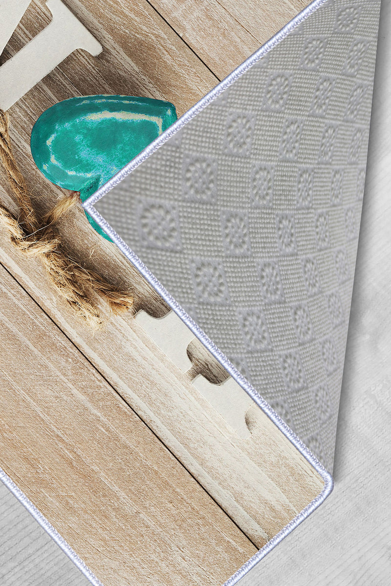 Covor Bucatarie Asi Home Home, 60 x 100cm, Poliester, Multicolor