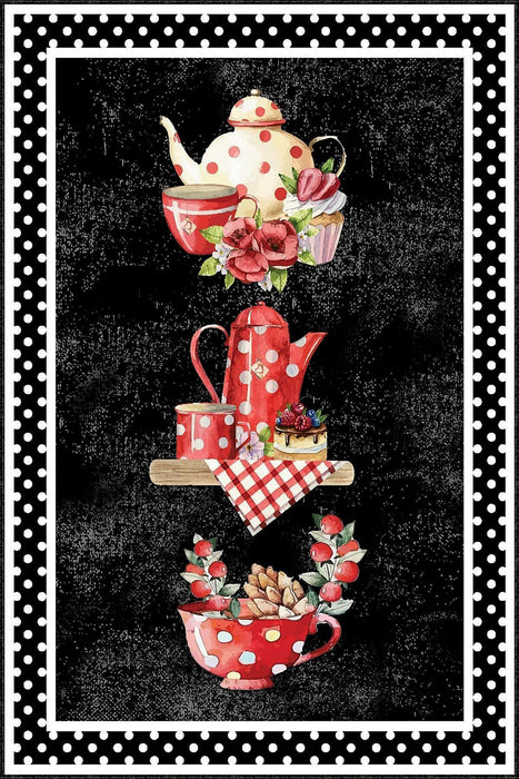 Covor Bucatarie Asi Home Teapots, 60 x 100cm, Poliester, Multicolor