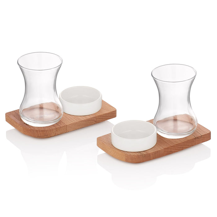 Set de ceai 6 Piese, Natural, UP00682