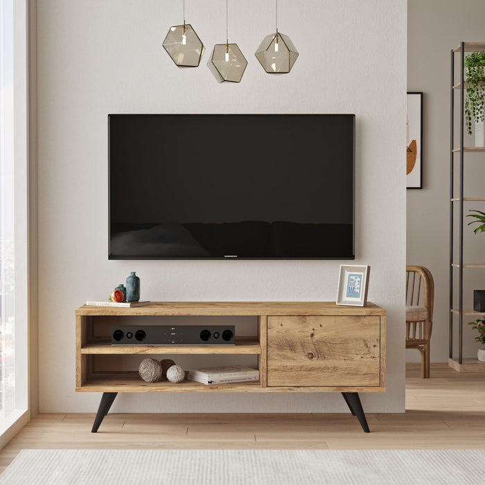 Comoda TV Asi Home CD1 - A, Pin, 110 x44 x40 cm