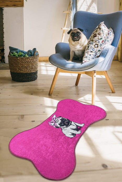 Covor Caini Asi Home Dog Bone, 70 x 120cm, Poliester, Fuchsia
Gri
Negru