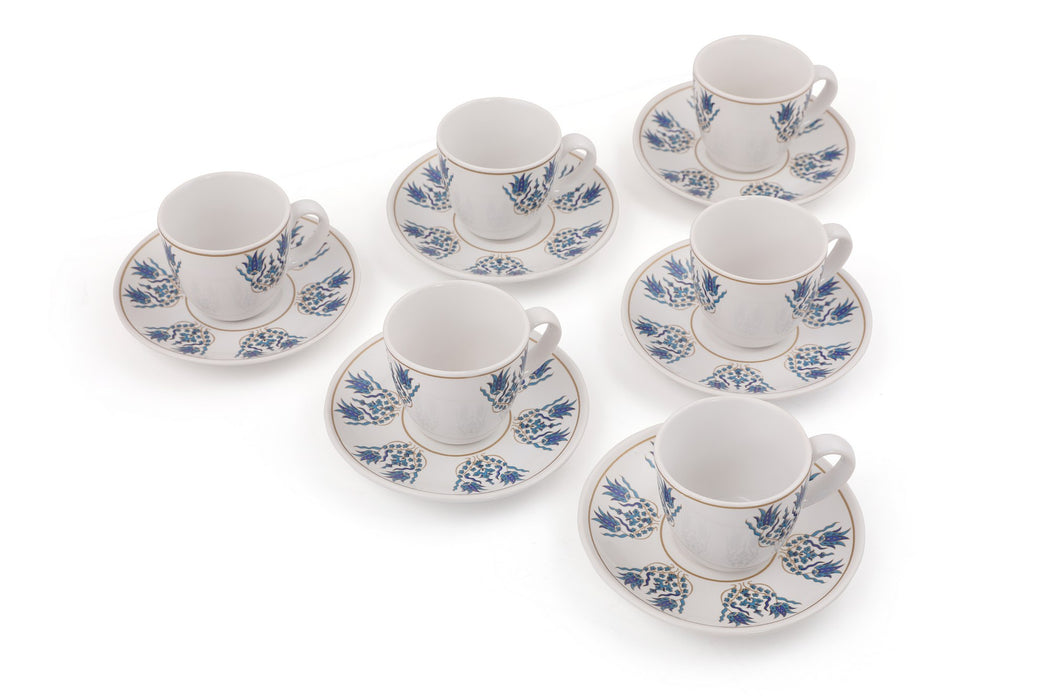 Set Cesti de Cafea 12 Piese, Alb
Albastru inchis
Albastru, D3b