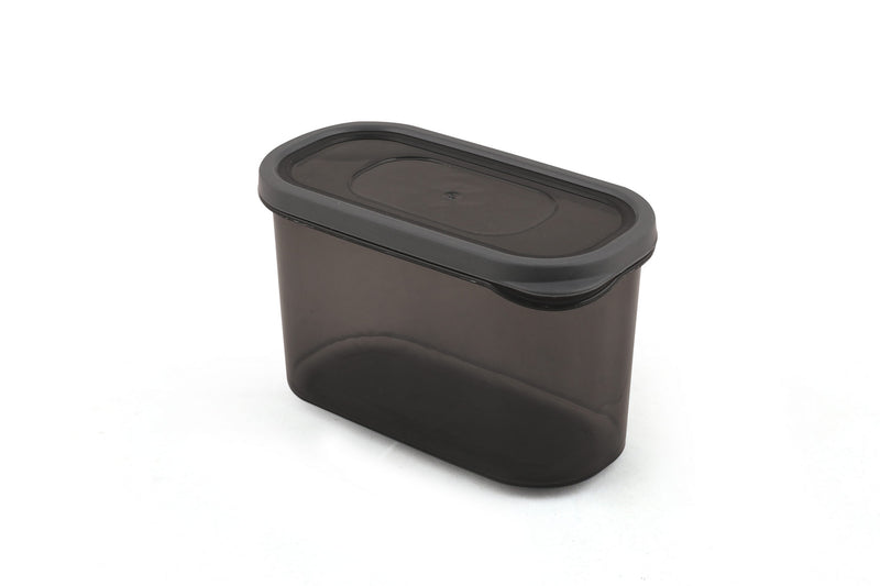 Set Cutii Depozitare, 12 Piese, Asi Home AKY-1000-12, Antracit, Plastic