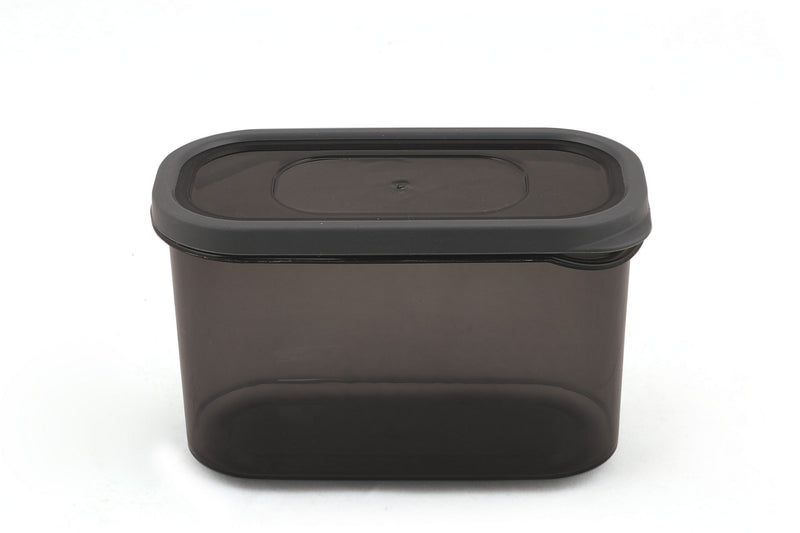 Set Cutii Depozitare, 12 Piese, Asi Home AKY-1000-12, Antracit, Plastic