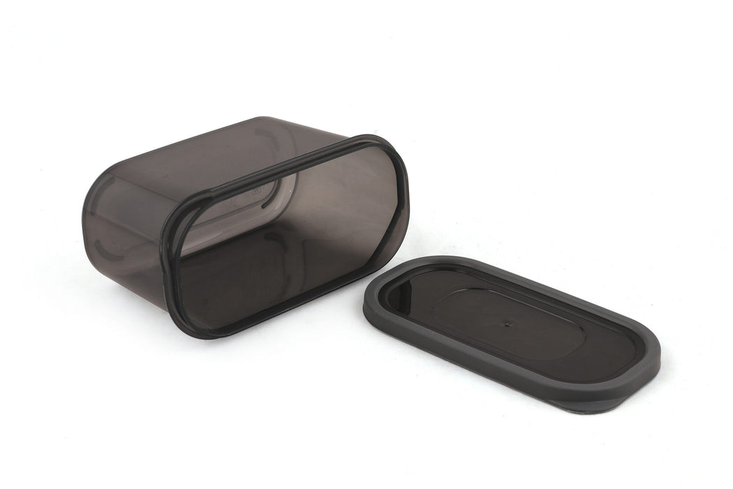 Set Cutii Depozitare, 12 Piese, Asi Home AKY-1000-12, Antracit, Plastic