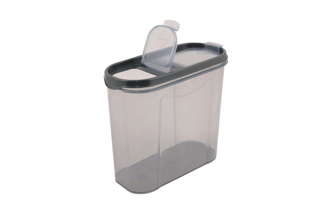 Set de Cutii pentru Depozitoare 12 Piese, Antracit, DSY28