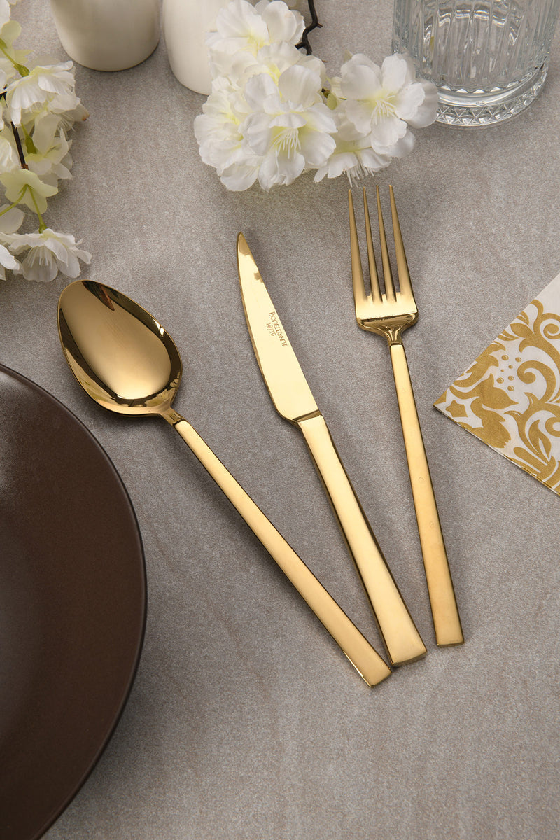 Set Tacamuri 18 Piese, Auriu, BNLTLN18GOLD