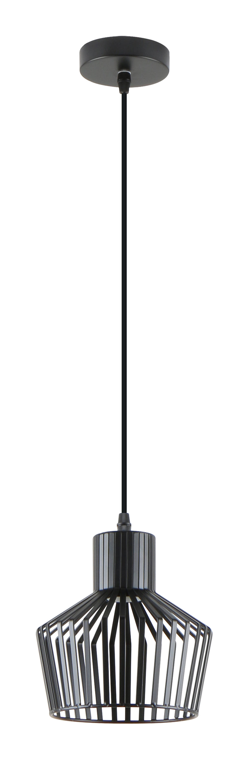 Lustra Zuma Line DOLIA 1xE27 Negru Mat