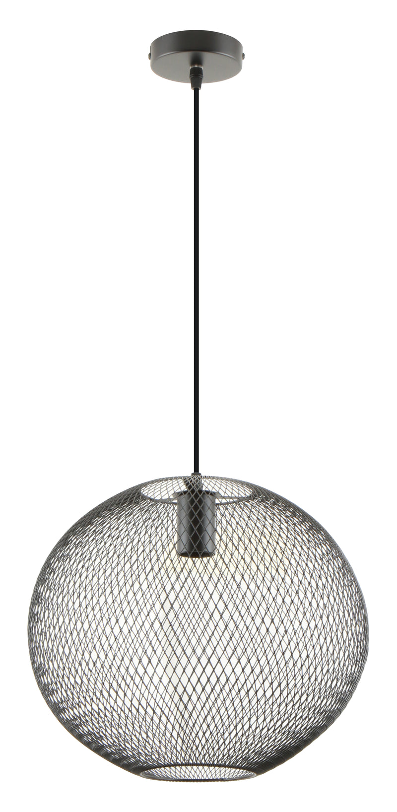 Lustra Zuma Line ORION 1xE27 Negru Mat