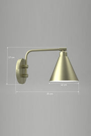 Aplica perete Avonni 62077, 1xE27 - AsiHome