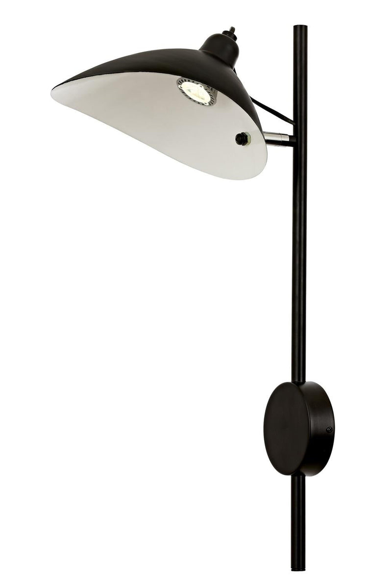 Aplica perete  Avonni Negru , 1XE14, AP-9127-1BSY - AsiHome
