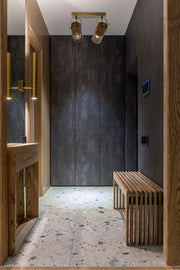 Lustra moderna aplicata Avonni Antic, 2XE27, AR-1830-2EY - AsiHome