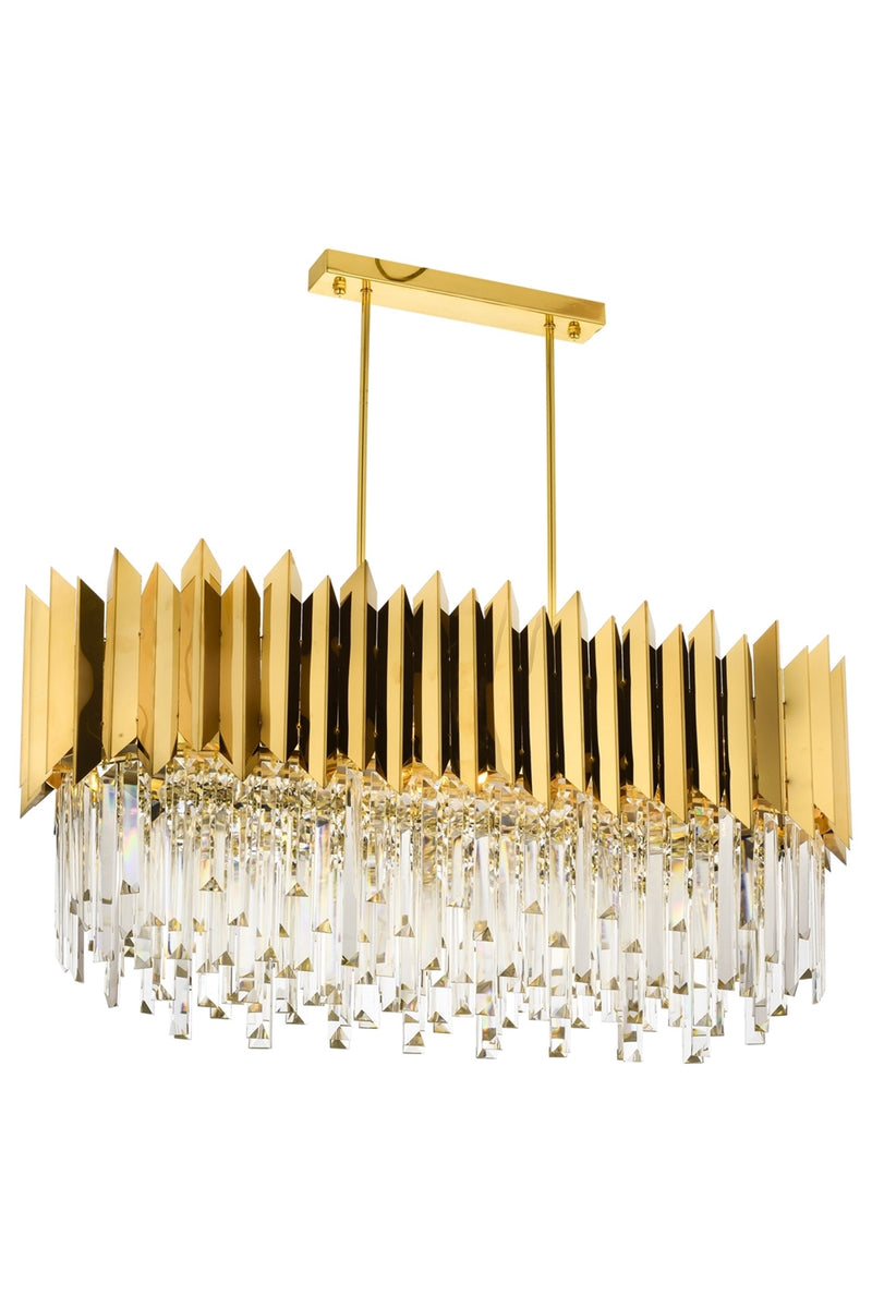 Lustra moderna Avonni 1706 Auriu, E27 - AsiHome