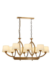 Lustra moderna Avonni Antic, 8XE27, AV-1876-8ES-YM - AsiHome