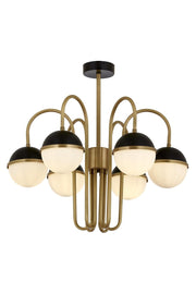 Lustra moderna Avonni Negru/Antic, 6XE27, AV-1895-6E - AsiHome