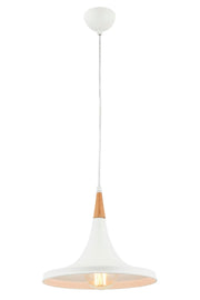 Lustra moderna Avonni Alb, 1XE27, AV-4100-A6-BBY - AsiHome