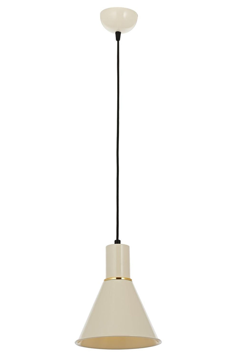 Lustra moderna Avonni Alb, 1XE27, AV-4106-M22-BBY - AsiHome