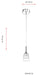 Lustra LED Avonni Crom , 1XLED, AV-4147-1K - AsiHome