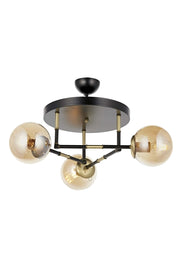 Lustra moderna Avonni 4331, Negru, E27 - AsiHome