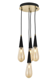Lustra moderna Avonni Antic, 4XE14, AV-4236-4ET - AsiHome
