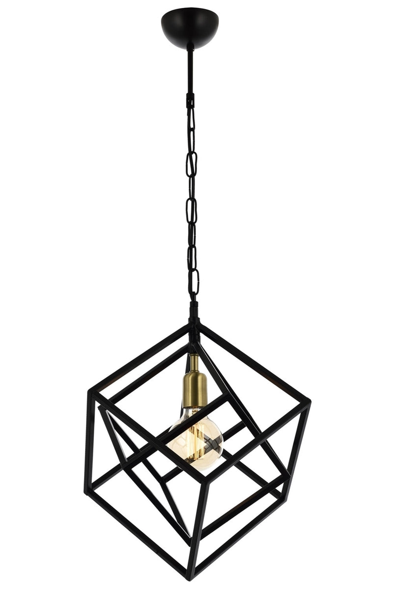 Lustra moderna Avonni 1722, Negru, E27 - AsiHome