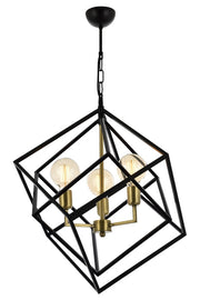 Lustra moderna Avonni 1722, Negru, E27 - AsiHome