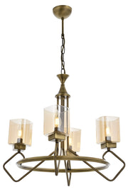 Lustra moderna Avonni Antic 1740, E14 - AsiHome