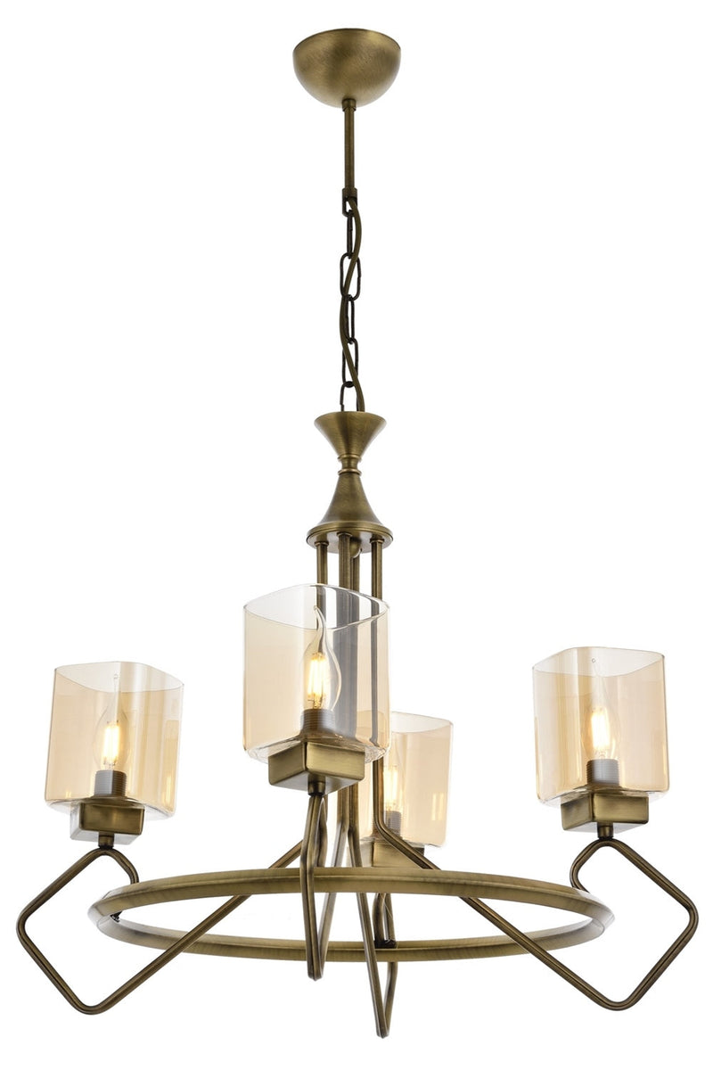 Lustra moderna Avonni Antic 1740, E14 - AsiHome
