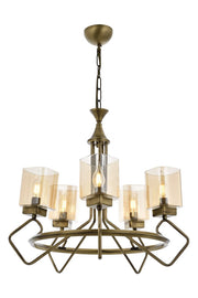 Lustra moderna Avonni Antic 1740, E14 - AsiHome