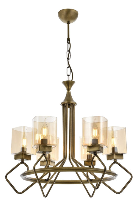 Lustra moderna Avonni Antic 1740, E14 - AsiHome