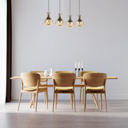 Lustra moderna Avonni Antic, 4XE27, AV-1766-4EY - AsiHome