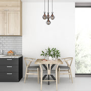 Lustra moderna Avonni Negru , 4XE27, AV-1766-4T-BSY - AsiHome