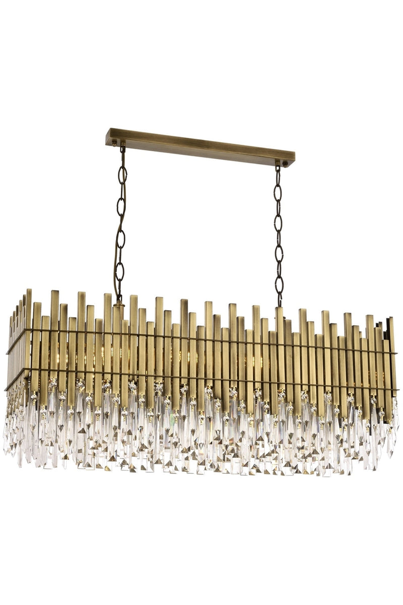 Lustra clasica Avonni Antic, 8XE27, AV-1767-E100X35 - AsiHome