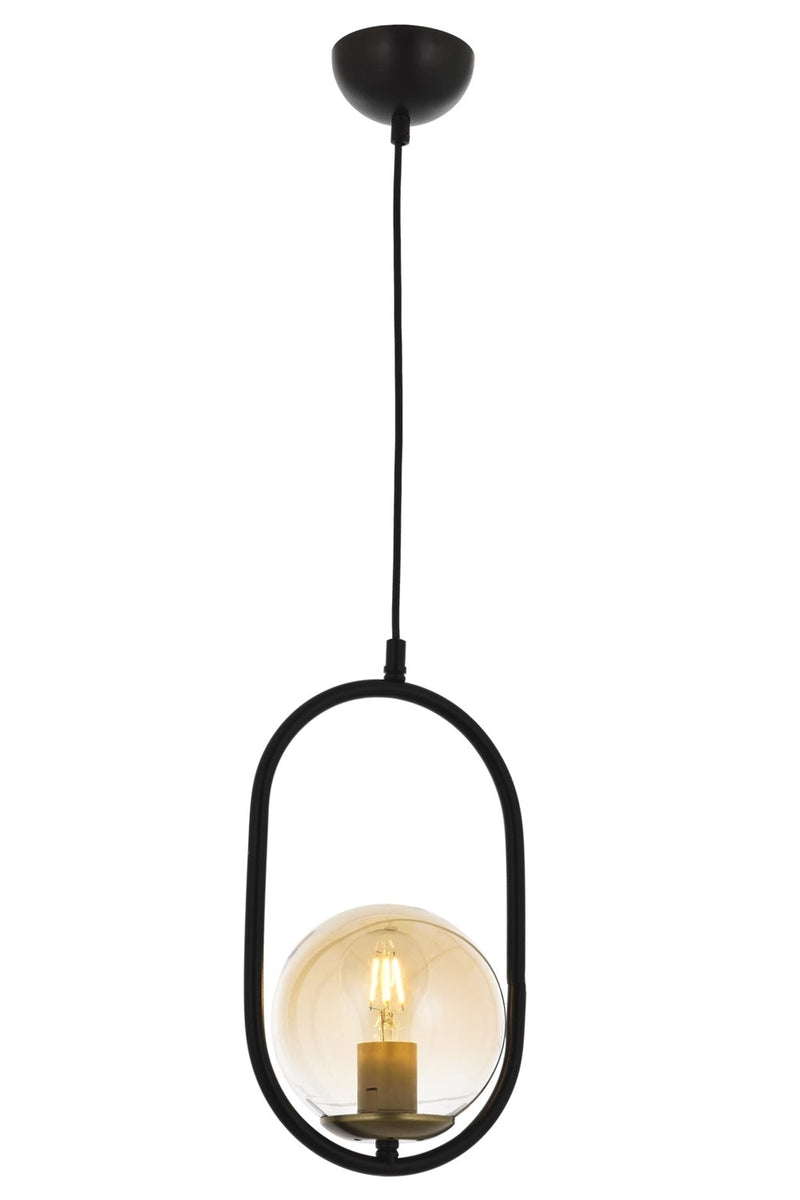 Lustra moderna Avonni Negru 4275 - AsiHome