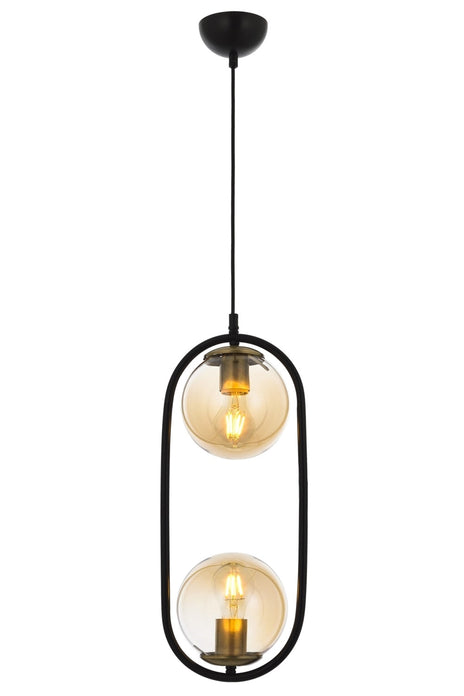 Lustra moderna Avonni Negru 4275 - AsiHome