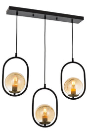 Lustra moderna Avonni Negru 4275 - AsiHome