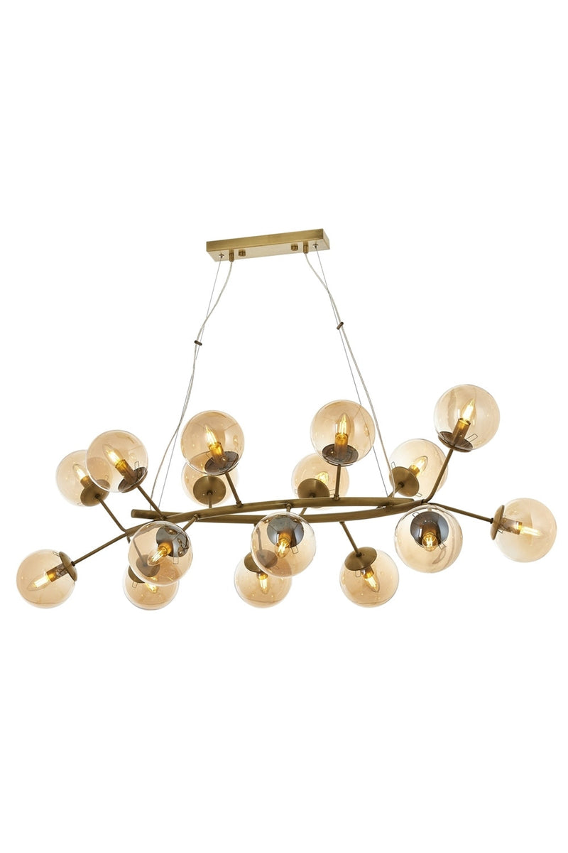 Lustra moderna Avonni Antic, 16XE14, AV-4286-16EY - AsiHome