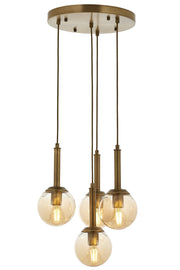 Lustra moderna Avonni Antic, 4XE27, AV-1781-4ET - AsiHome