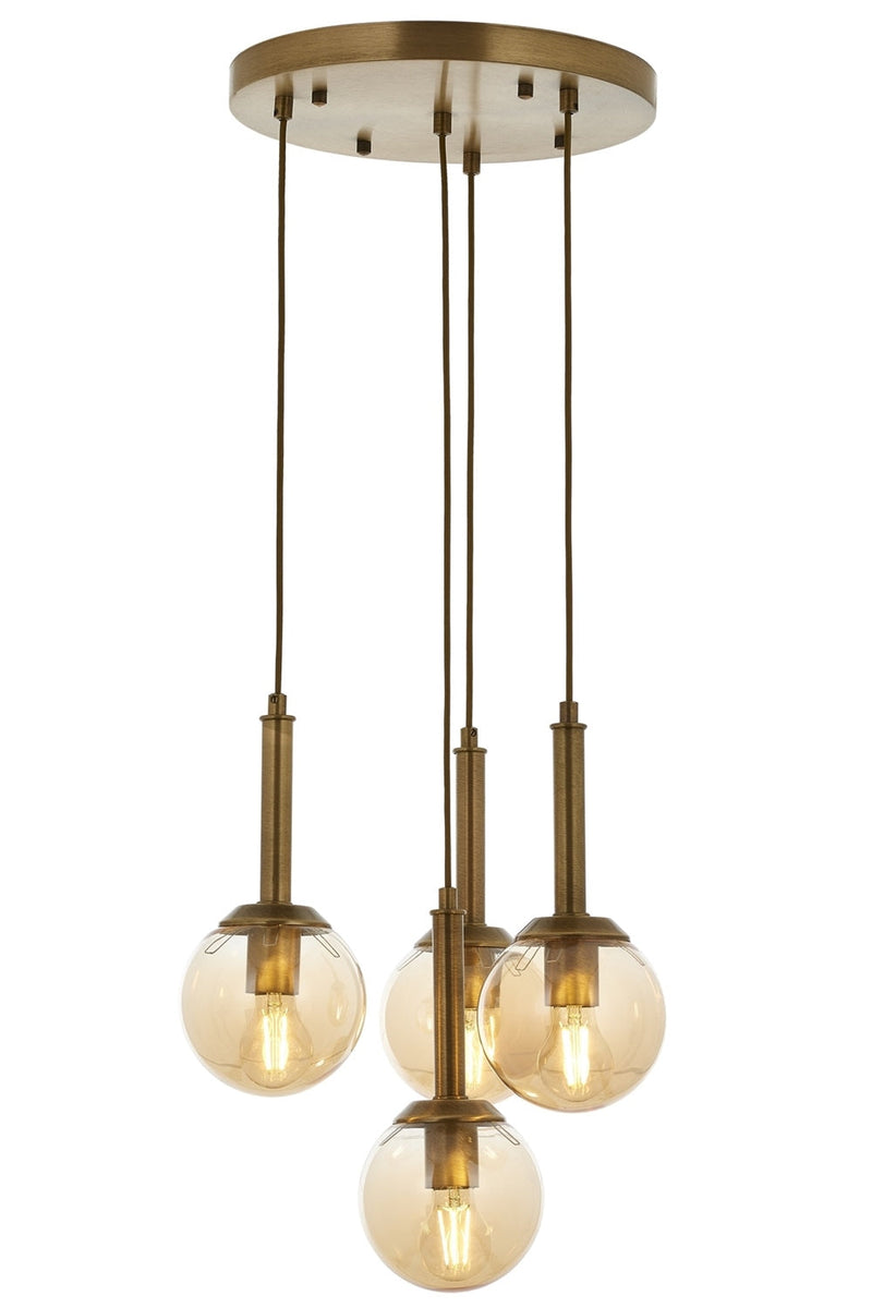 Lustra moderna Avonni Antic, 4XE27, AV-1781-4ET - AsiHome