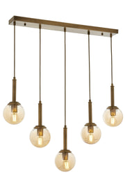 Lustra moderna Avonni Antic, 5XE27, AV-1781-5EY - AsiHome