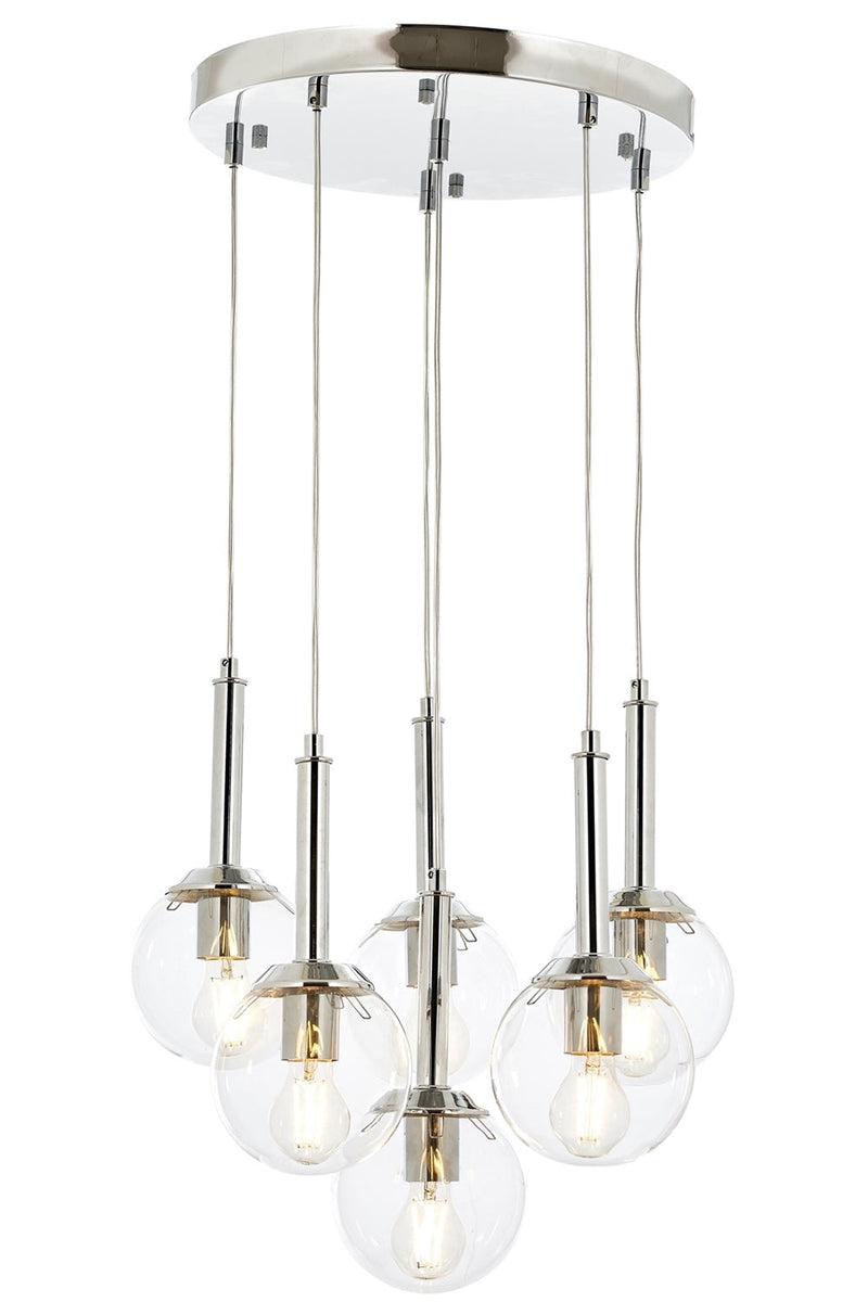 Lustra moderna Avonni Crom , 6XE27, AV-1781-6KT - AsiHome