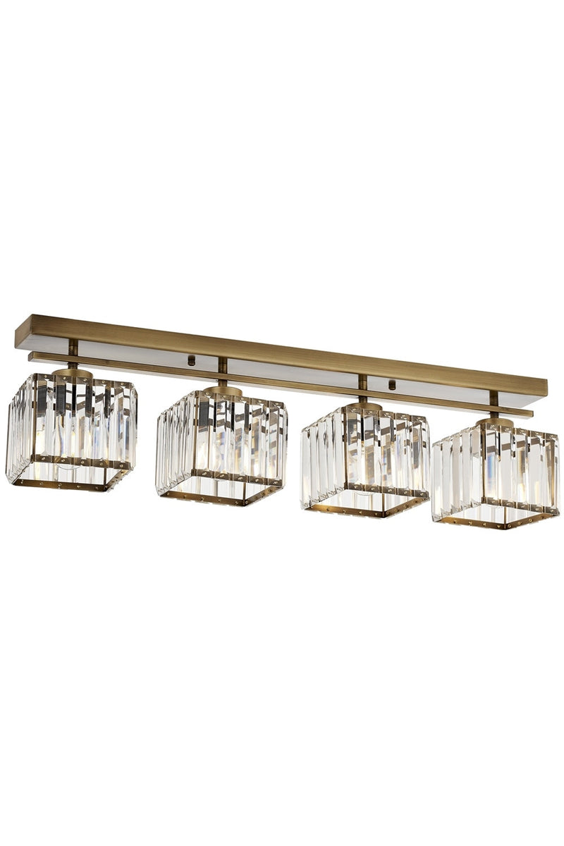 Lustra moderna Avonni Antic, 4XE27, AV-1795-4EY - AsiHome
