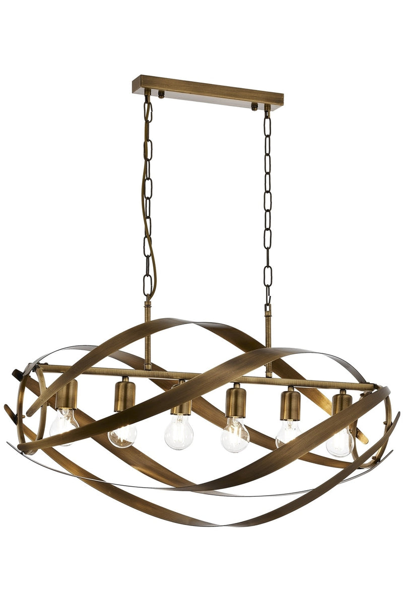 Lustra moderna Avonni Antic, 6XE27, AV-1798-6EY - AsiHome