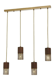 Lustra moderna Avonni Antic, 4XE27, AV-1830-4EY - AsiHome