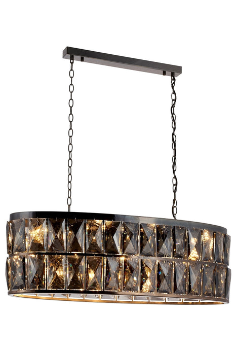 Lustra clasica Avonni 4306, Negru, E14 - AsiHome