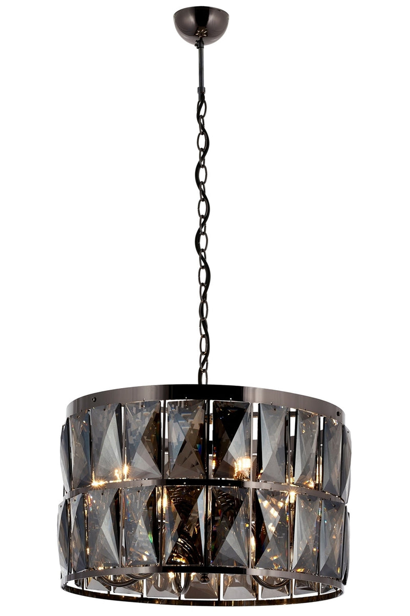 Lustra clasica Avonni 4306, Negru, E14 - AsiHome