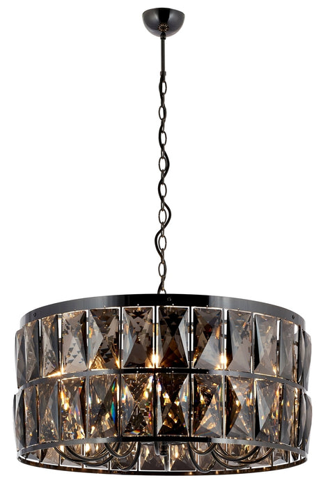 Lustra clasica Avonni 4306, Negru, E14 - AsiHome